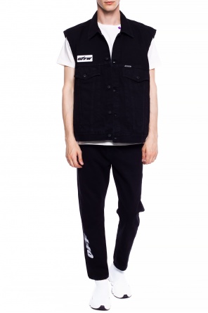 Denim vest with metal logo, zdjęcie 2 Denim vest with metal logo od Off White